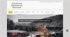 Desktop Screenshot of gms-blaichach.de