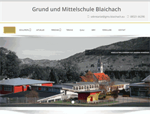 Tablet Screenshot of gms-blaichach.de